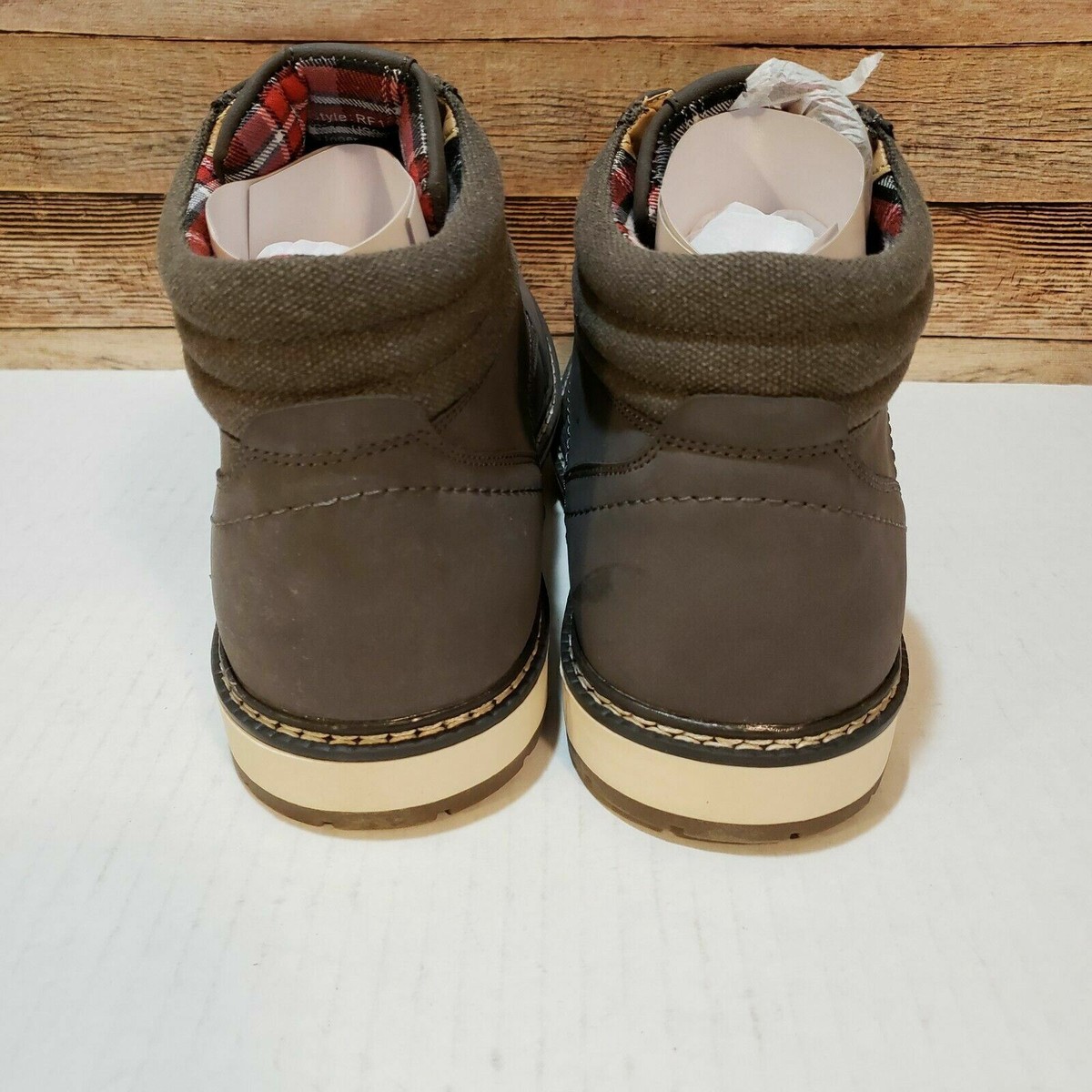 Men's Reserved Footwear New York Mid-Top Boot Gray Size 9.5 Men's Reserved Footwear New York Mid-Top Boot Gray Size 9.5