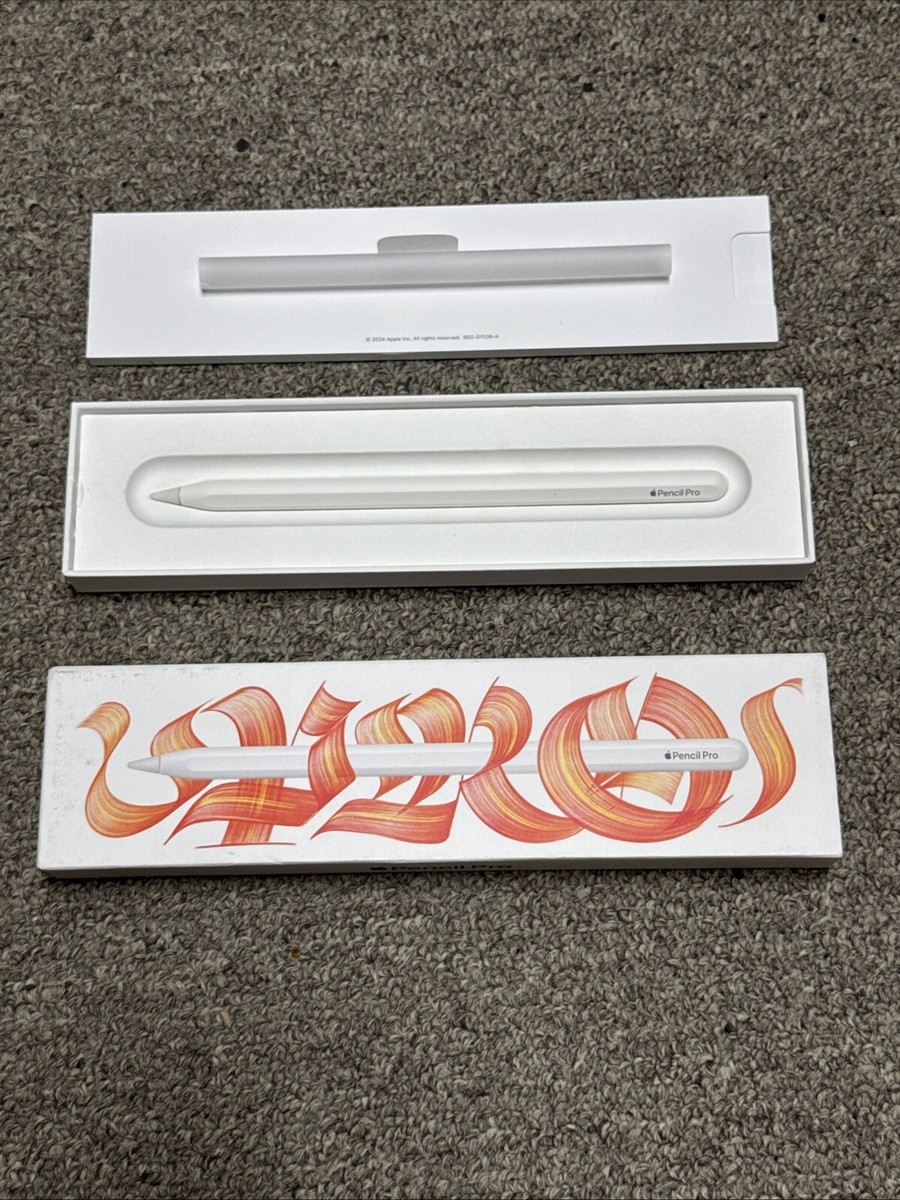 Apple Pencil Pro White MX2D3AM/A - A2538 - EXCELLENT | eBay