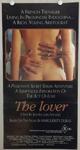 ORIGINAL DAY BILL MOVIE POSTER - THE LOVER - 1992