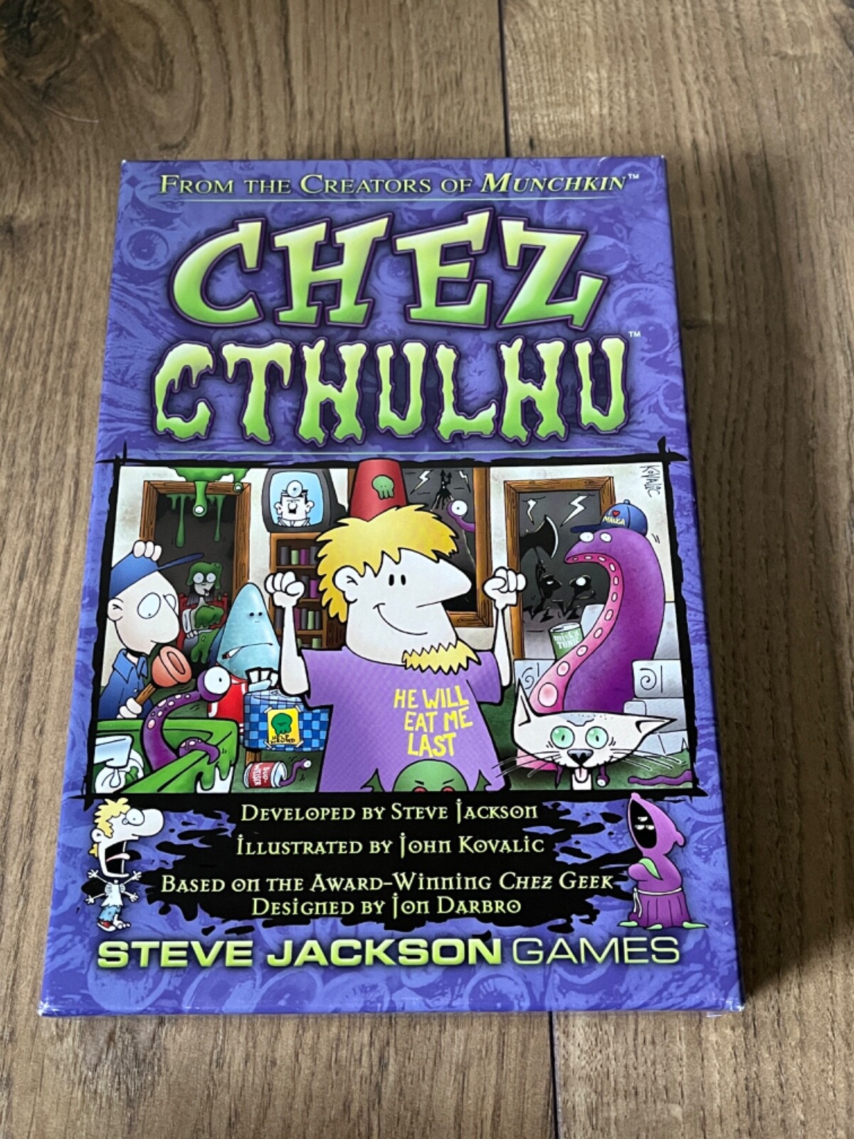 Chez Cthulhu - Card Game from the Creators of Munchkin - Steve Jackson Games VGC