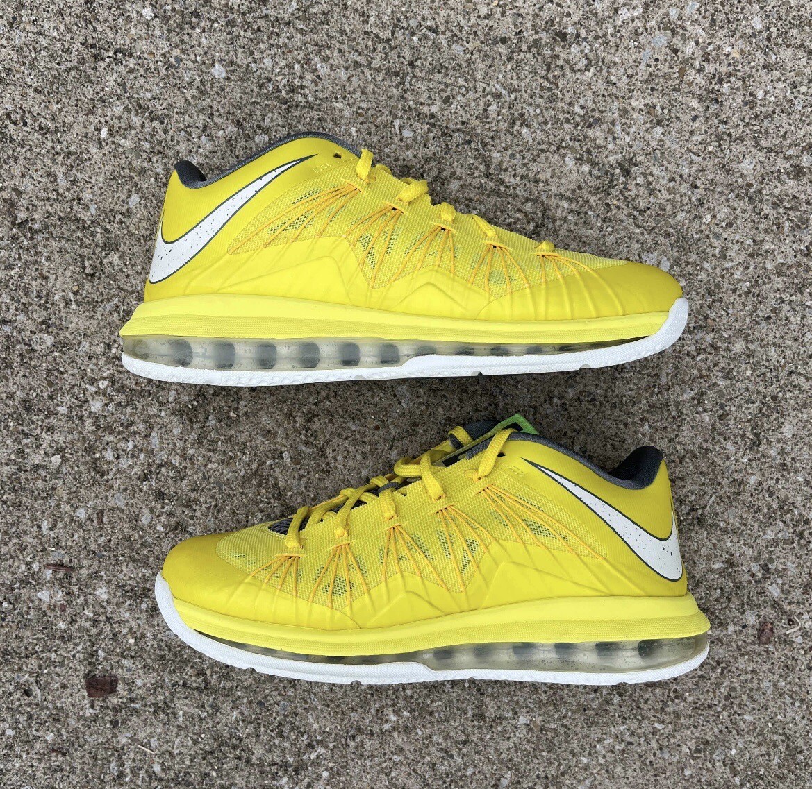 lebron 10 low sonic yellow