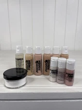 PHOTO FINISH AIRBRUSH MAKEUP, KIT-FOUNDATION SET 10 peice set. Matte finish NEW