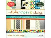 Diecuts Paper Stack 12x12 Print Dotsstripesplaid on sale Diecuts Paper Stack 12x12 Print Dotsstripesplaid on sale