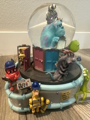 DISNEY MONSTERS INC SNOW GLOBE 