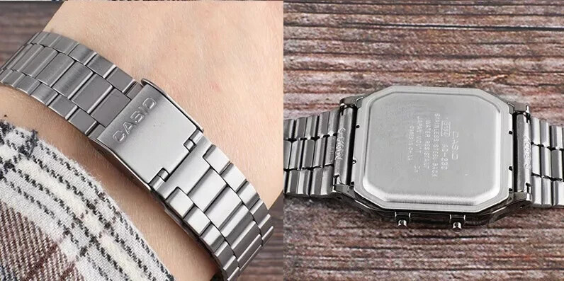 Casio Aq230 Casio Ana-Digi Analog Digi Quartz Wristwatch, Vintage