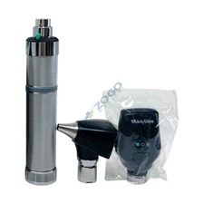 Welch Allyn Otoscope / Opthalmoscope 3.5v Diagnostic Set with Handle and Case