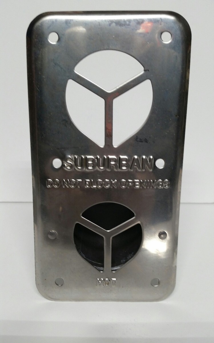 Suburban Furnace Heater Exterior Exhaust Cap Tube Vent Vertical RV