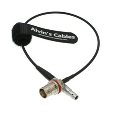 4 Pin Male to BNC Female Timecode Input Adapter Cable for Red Epic Scarlet