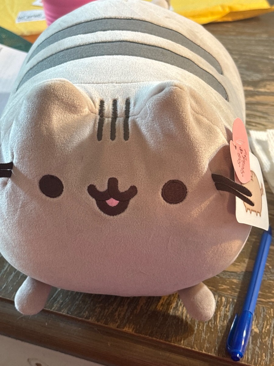 GUND Pusheen White Bread Squisheen Plush - 11 Inch Super Soft, Squishy Stuffed Animal Toy