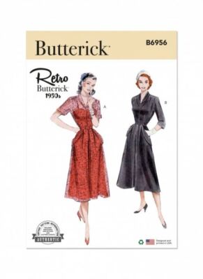 Butterick Papier Schnittmuster 6956 Tops, Shirts, Kleider