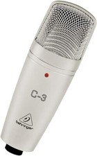 BEHRINGER Condenser Microphone C-3 Vocal instrument directivity switching  C3/B