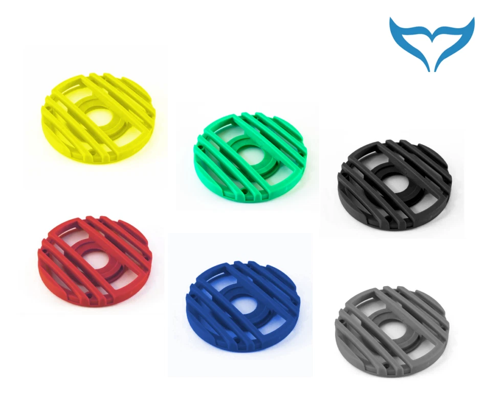 POSEIDON DIVING SYSTEMS Poseidon Jetstream 2. Stufe Deckel gelb grün rot blau grau schwarz 2nd stage Neu