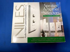 NILES SPEAKER/AMPLIFIER SELECTORS