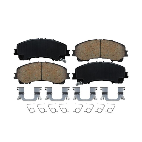 Front Disc Brake Rotors and Ceramic Brake Pads Kit for INFINITI QX50 QX55 - Picture 7 of 7