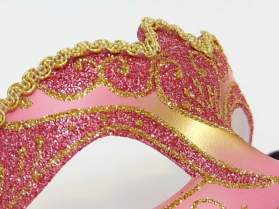 Venician style mask for carnivalm party, halloween masquerade - Image 4 of 4