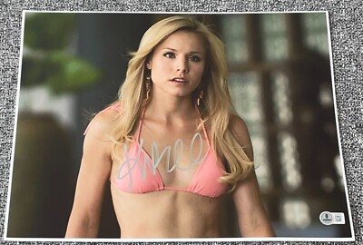 Kristen Bell Signed Autograph 11x14 Photo Forgetting Sarah Marshall Beckett A