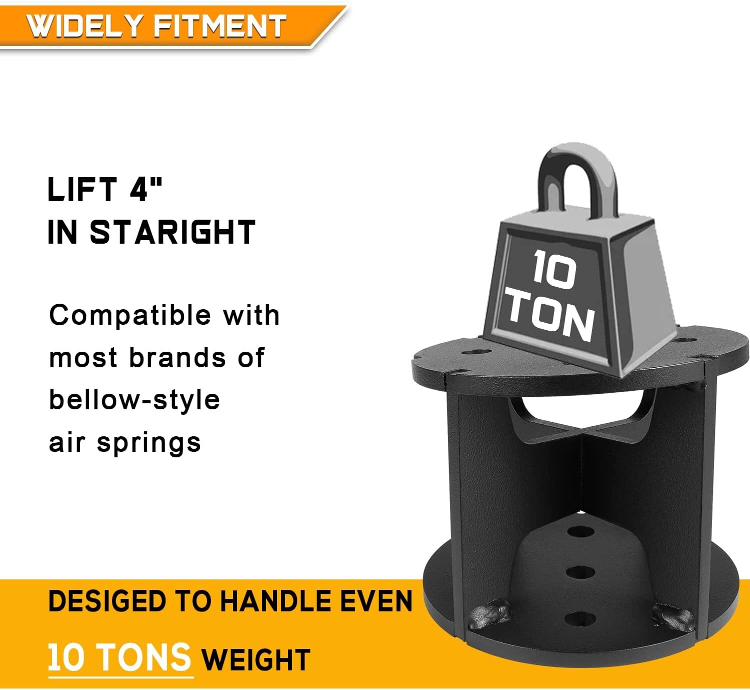 Air Lift 52460 Universal Air Spring Spacers Suspension Air Bag Spacer 6