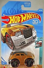 2018 Hot Wheels 156 Tooned 25 Chrysler 300c Gold Wlarge Black Pr5 Sp Red Rims 2018 Hot Wheels 156 Tooned 25 Chrysler 300c Gold Wlarge Black Pr5 Sp Red Rims