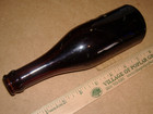 c1900 Embossed Rockford Illinois IL Amber Soda Beer Bottle Rockford Brewing Co — photo 5
