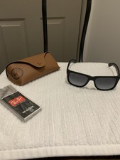 Ray Ban Justin Polarized Blue Classic Sunglasses Rb4165 622 2v 55 For Sale Online Ebay