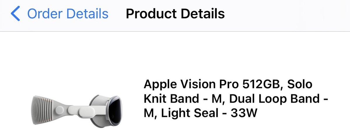 Apple Vision Pro 512GB 21W Solo Knit Band M MQL93LL/A for
