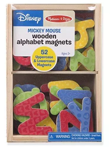 Melissa and doug deals wooden alphabet magnets