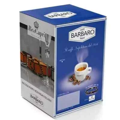100 Cialde Caffè Barbaro Miscela Decaffeinato formato 44mm ESE SPEDIZ GRATUITA