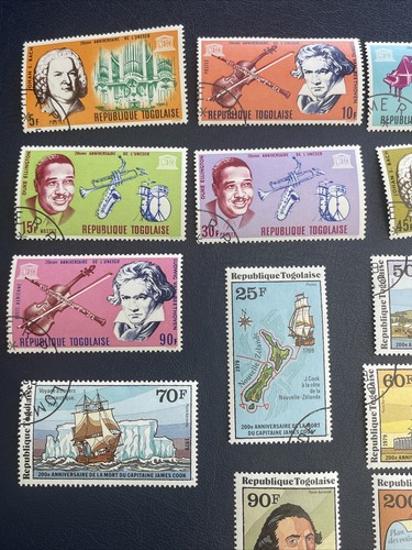 Togo 1967,1979,1981 - 4 Full Sets In 19pcs CTO Stamps,XF Condition - Picture 2 of 10