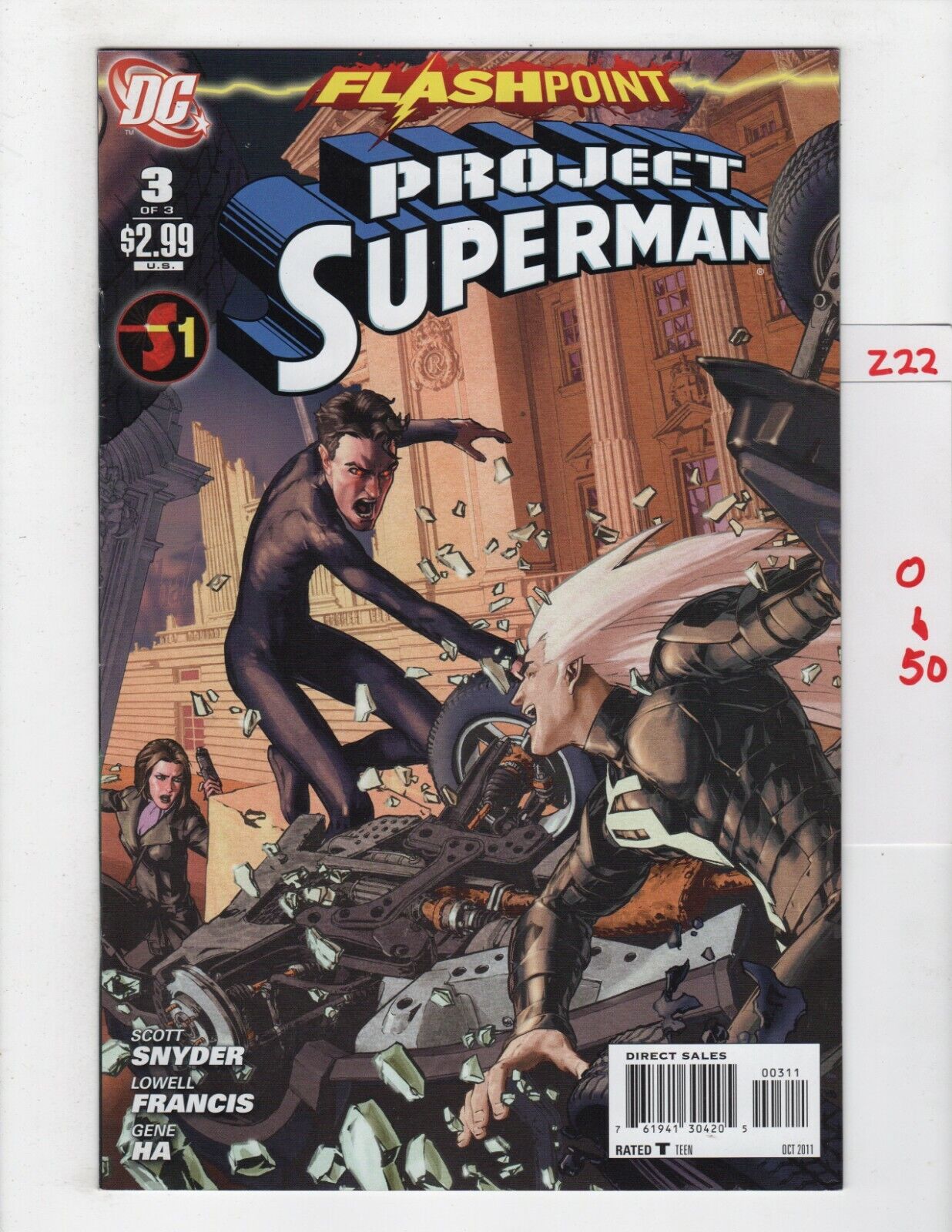 Flashpoint Project Superman #3 VF/NM 2011 DC z22050