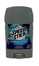 SPEED STICK AVALANCHE POWER OF NATURE 0 ODOR ALUMINUM 24H CLEAR DEODORANT