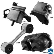 Engine Motor Mounts Trans. Mount 4pcs Set For Pontiac Fiero 1987 2.5l Engine Motor Mounts Trans. Mount 4pcs Set For Pontiac Fiero 1987 2.5l