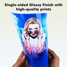 Papel fotográfico brillante fino para inyección de tinta de 8,5 x 11 pulgadas