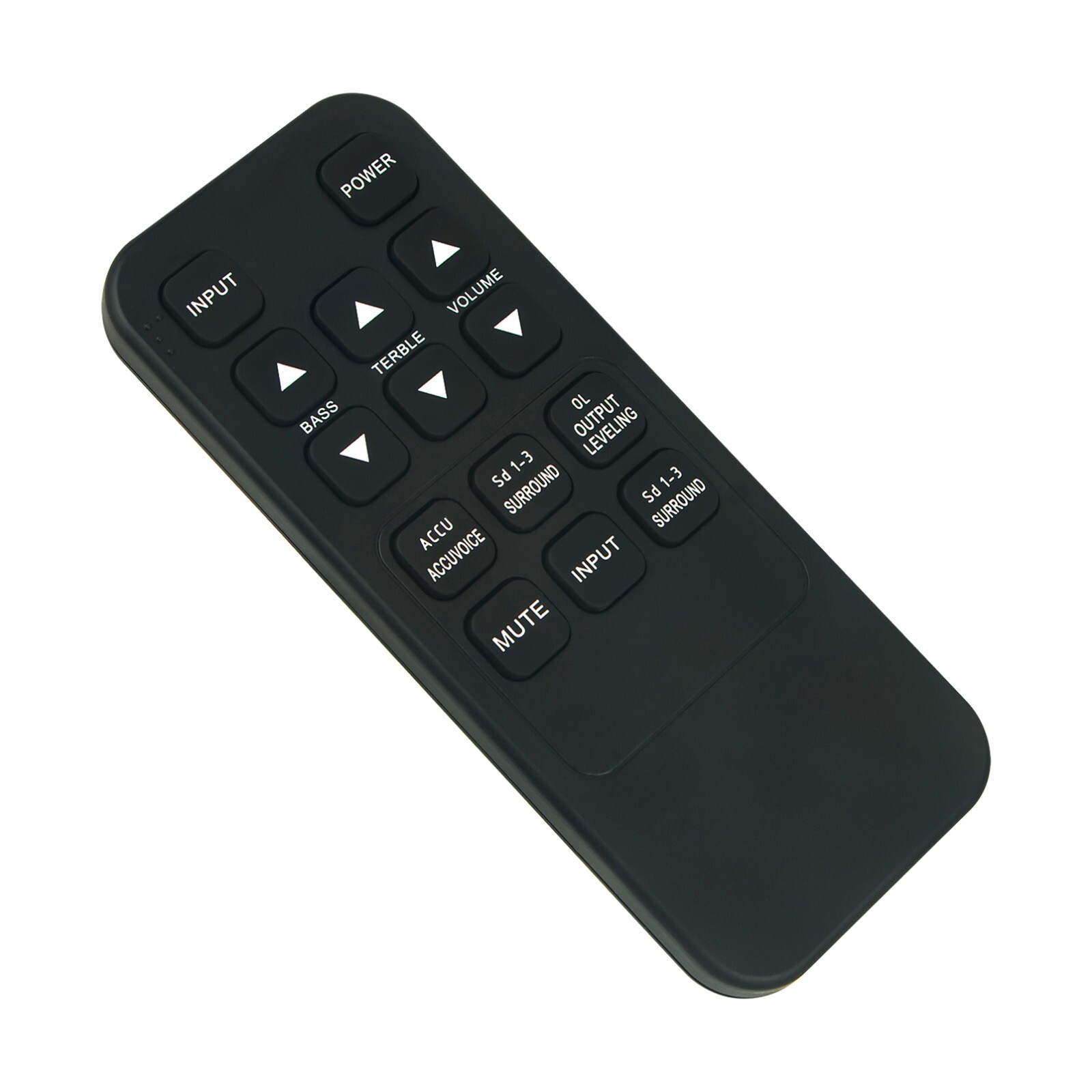 Replace Remote for ZVOX Omni Platinum Series 570/670/770 Soundbar SB380/SB400
