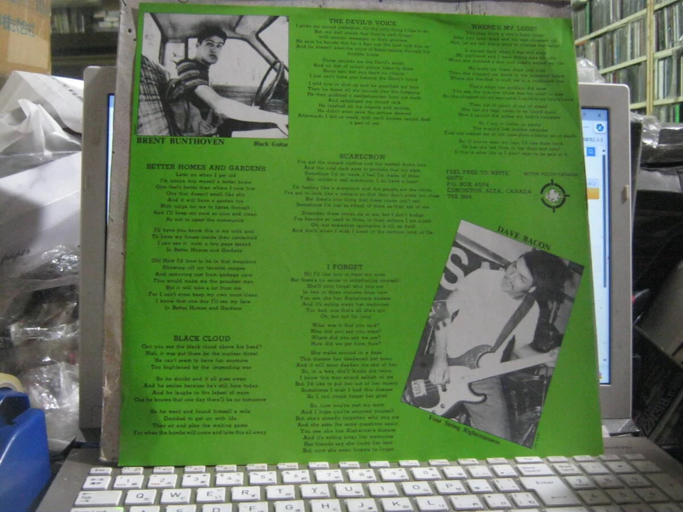 SNFU / If You Swear, You'll Catch No Fish 1986 BetterYouthOrganizationBYO 017 RA — 第 3/4 张图片