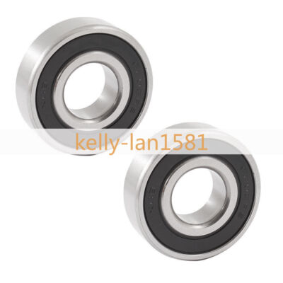 1PC  6203RS 40x17x12mm Single Row Deep Groove   Bearing   Tone Black #E7*