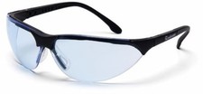 Pyramex Rendezvous Safety Glasses Black Frame Infinity Blue Anti-Fog Lens