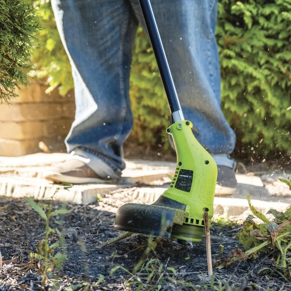 10" 2.6 Amp Corded Electric String Trimmer Dual Line Light Grass Weed Cutter - Image 2 of 4