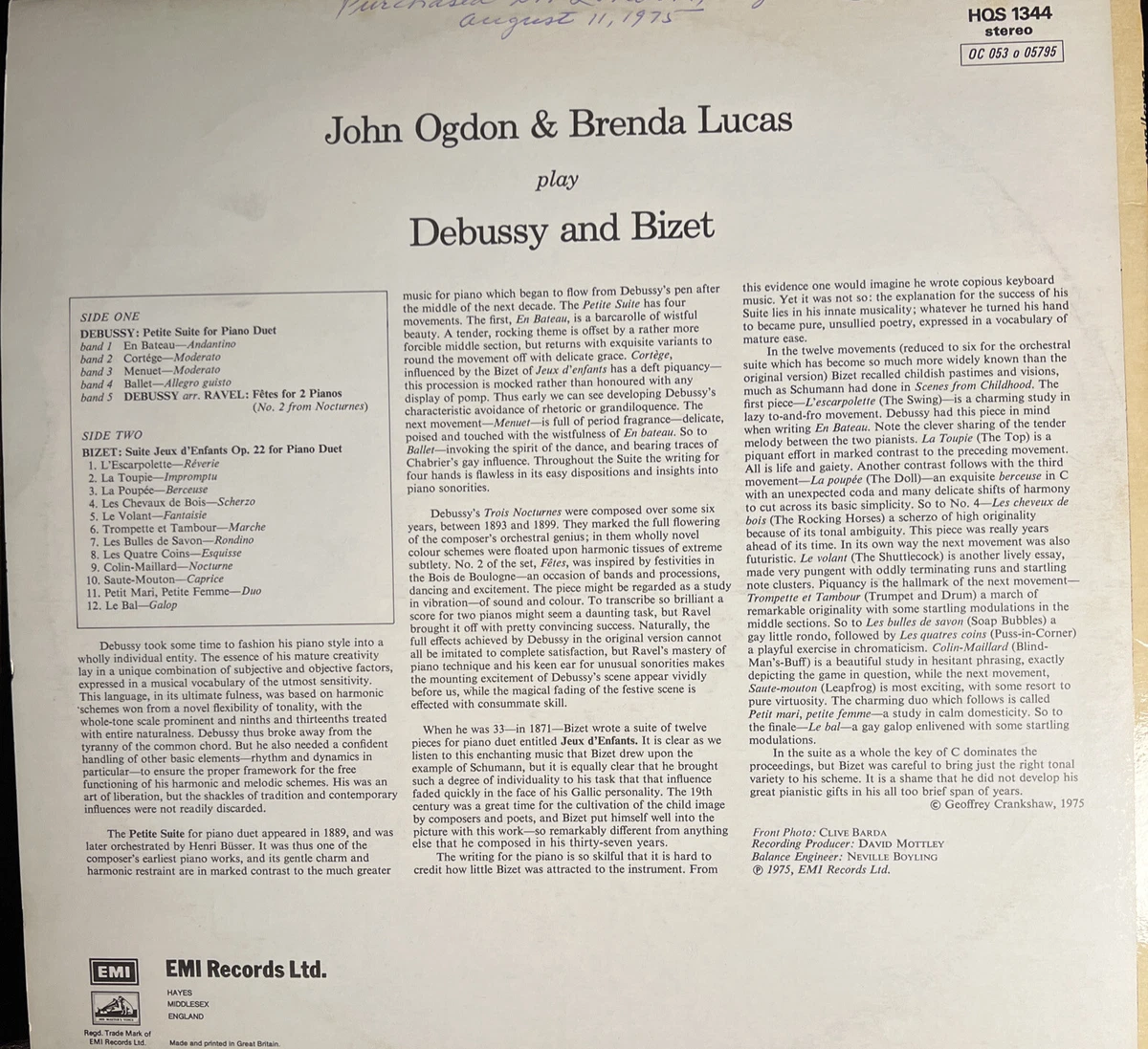 Debussy piano sale duets