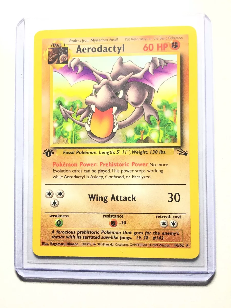 Aerodactyl CGC 8.5 (9103) 16/62 - Pokemon Graded Cards » Fossil 1st Edition  - Graded Power