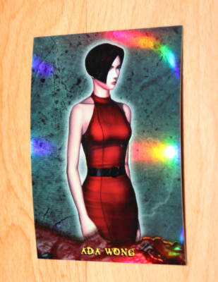 1998 Resident Evil Wildstorm Trading 3D Motion Card Capcom Ada