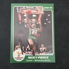 New ListingStar 1985-86 Ricky Pierce #129 Milwaukee Bucks Autographed NBA Licensed Card