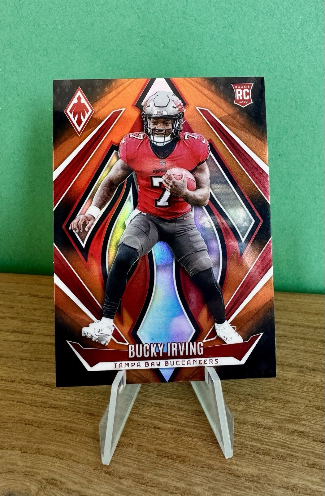 🔥🚀📈2024 Panini Phoenix - Rookies Bucky Irving #166 Orange Fade (RC) Mint Bucs