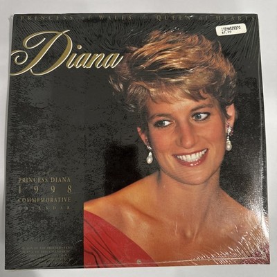 Princess Diana- Commemorative Calendar Sealed Queen of Hearts Vinyl 1998