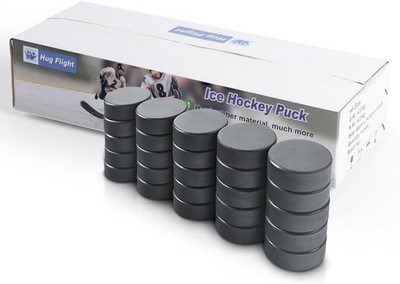 Hockey Pucks Bulk 25 Practice Pucks per Case Official New