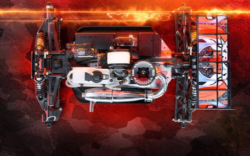XRAY XB8'25 - 1/8 LUXURY NITRO OFF-ROAD CAR KIT - 350020 - Picture 3 of 8