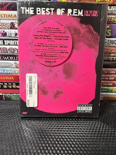 THE BEST OF R.E.M. (IN VIEW 1988-2003) DVD BRAND NEW CLASSIC VIDEO PERFORMANCES - Picture 21 of 24
