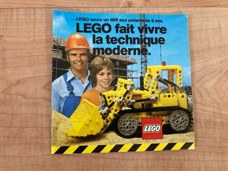 Lego Vintage Catalog 1979 Medium Technic French (103305/103405-F) c79fr
