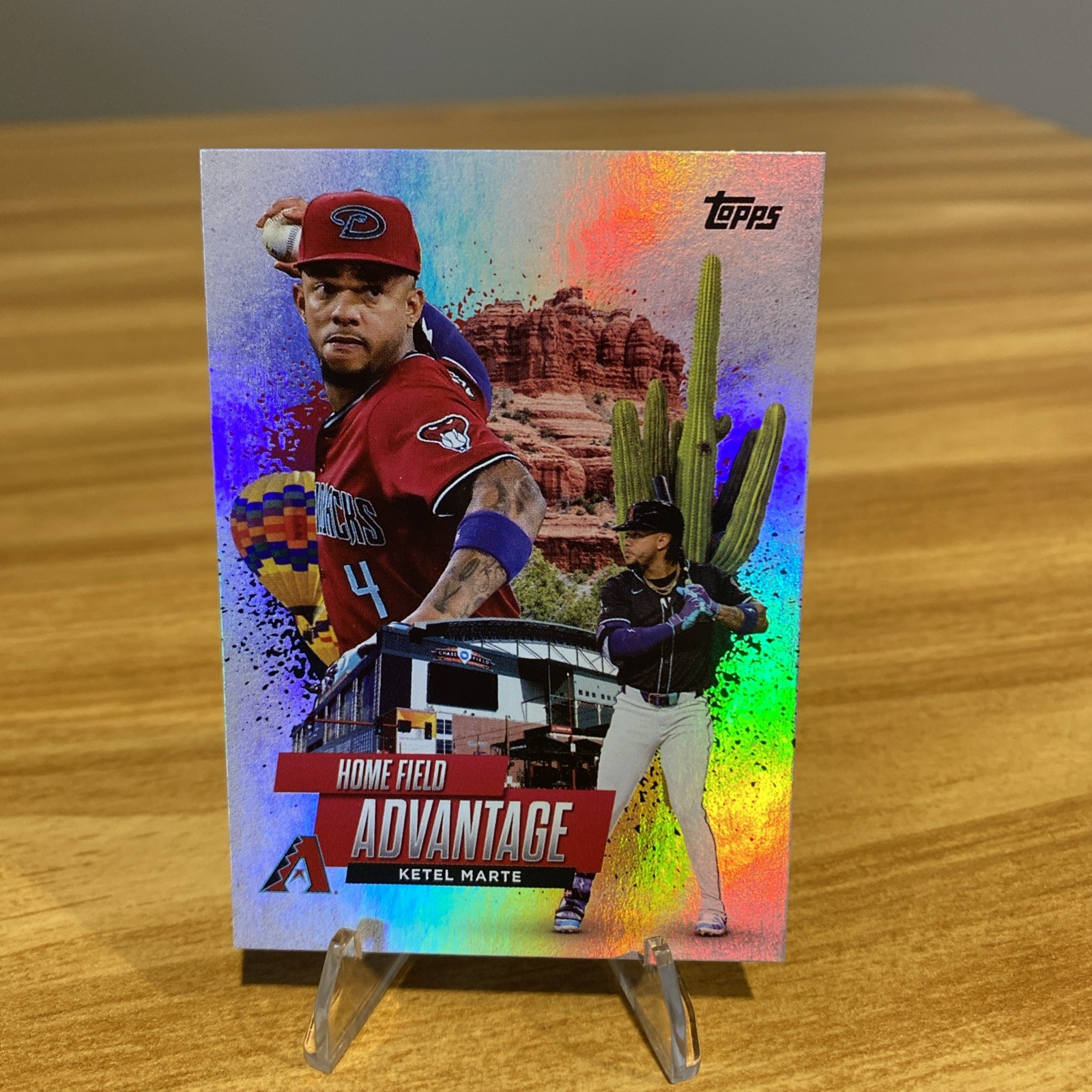 2025 Topps Series 1 Home Field Advantage Ketel Marte #HA-20
