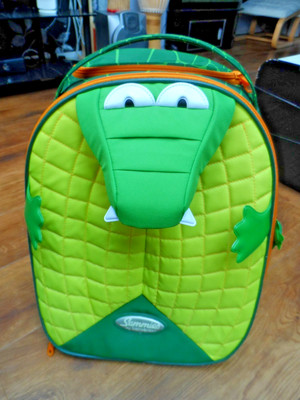 Sammies Samsonite Kinder Krokodil 42 cm Rollkoffer Handgepäck Reisetasche