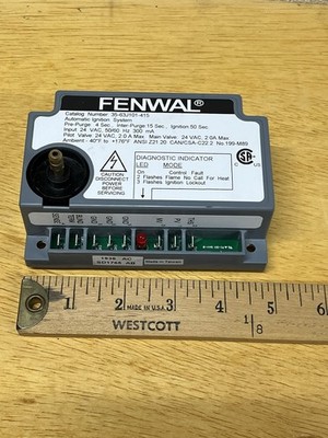 Fenwal Automatic Ignition System Control Module 35-63J101-415 24 VAC